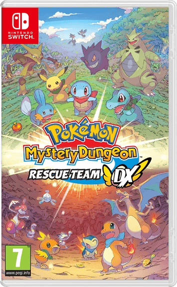 Download Pokémon Mystery Dungeon: Rescue Team DX NSP, XCI ROM + v1.0.2 Update